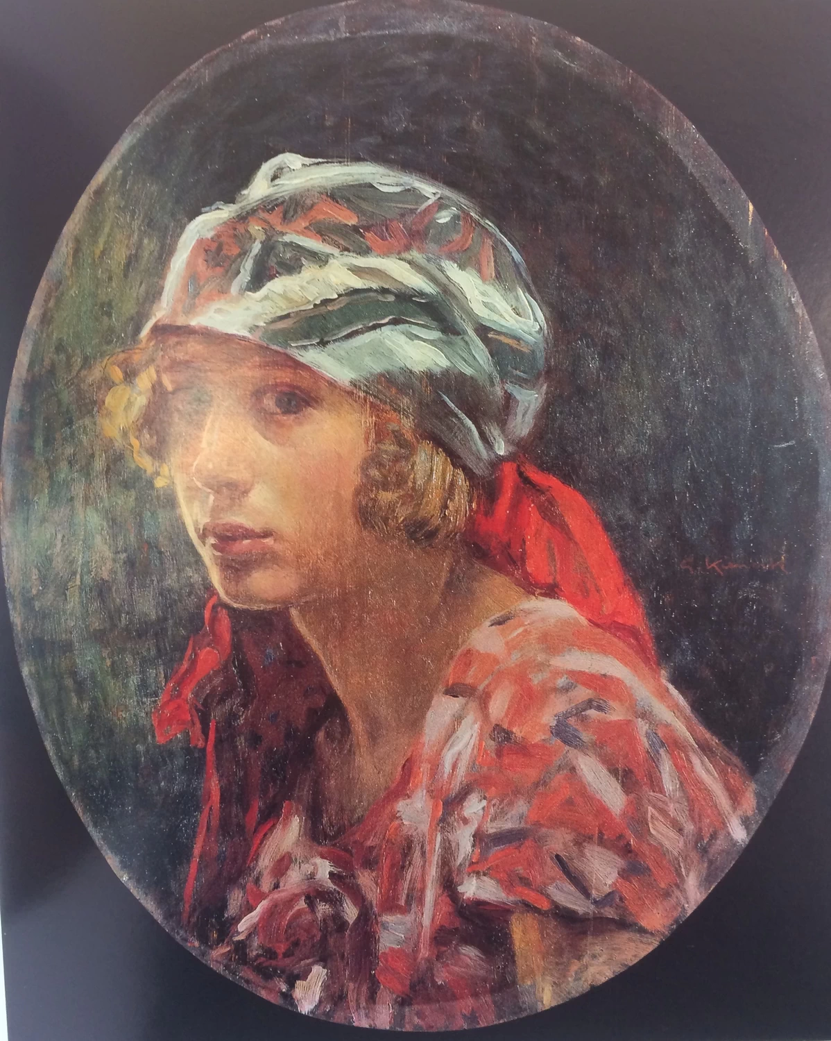 Testa di bimba con la pezzuola - Museo Giorgio Kienerk, Fauglia, Pisa